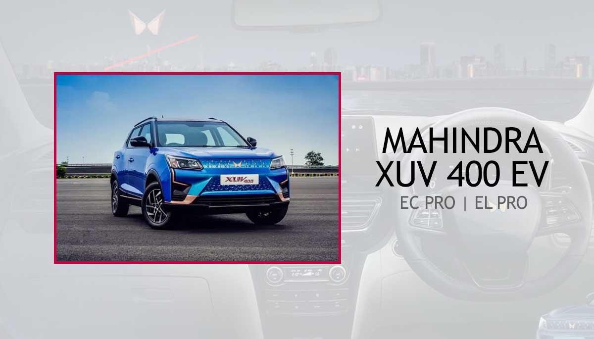 Mahindra XUV400 EV – Range, Price, Colors, and Rating