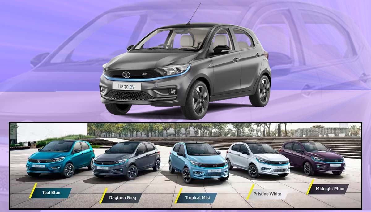 Tata Tiago EV Colors: 6 Eye-Catching Color Options (Explore Now)