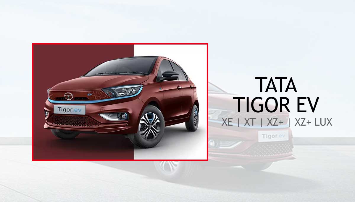 Tata Tigor EV – Range, Price, Colors, and Rating