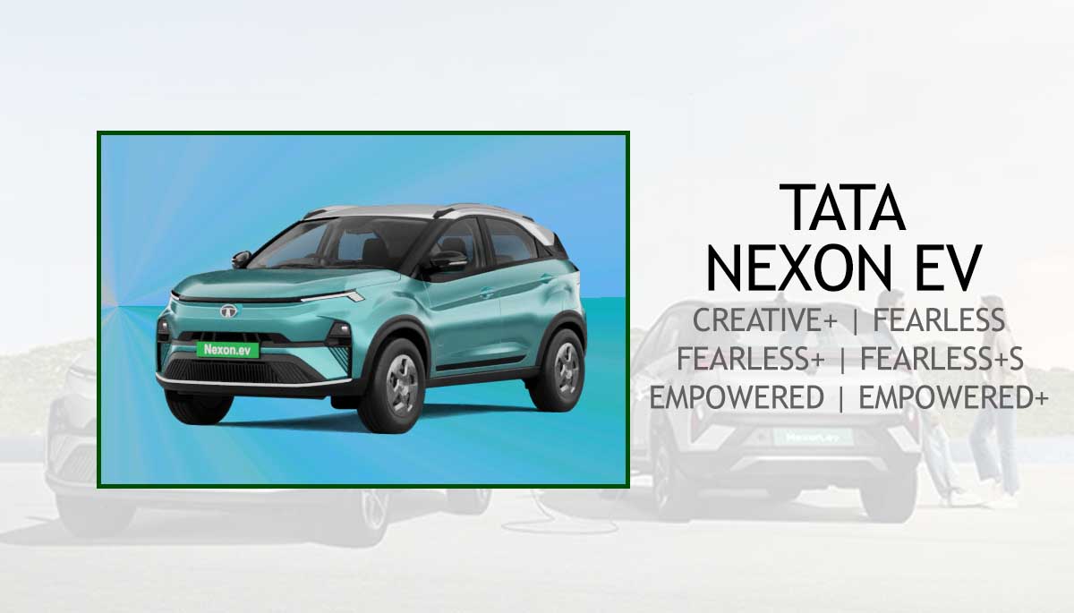 Tata Nexon EV – Range, Price, Colors, and Rating
