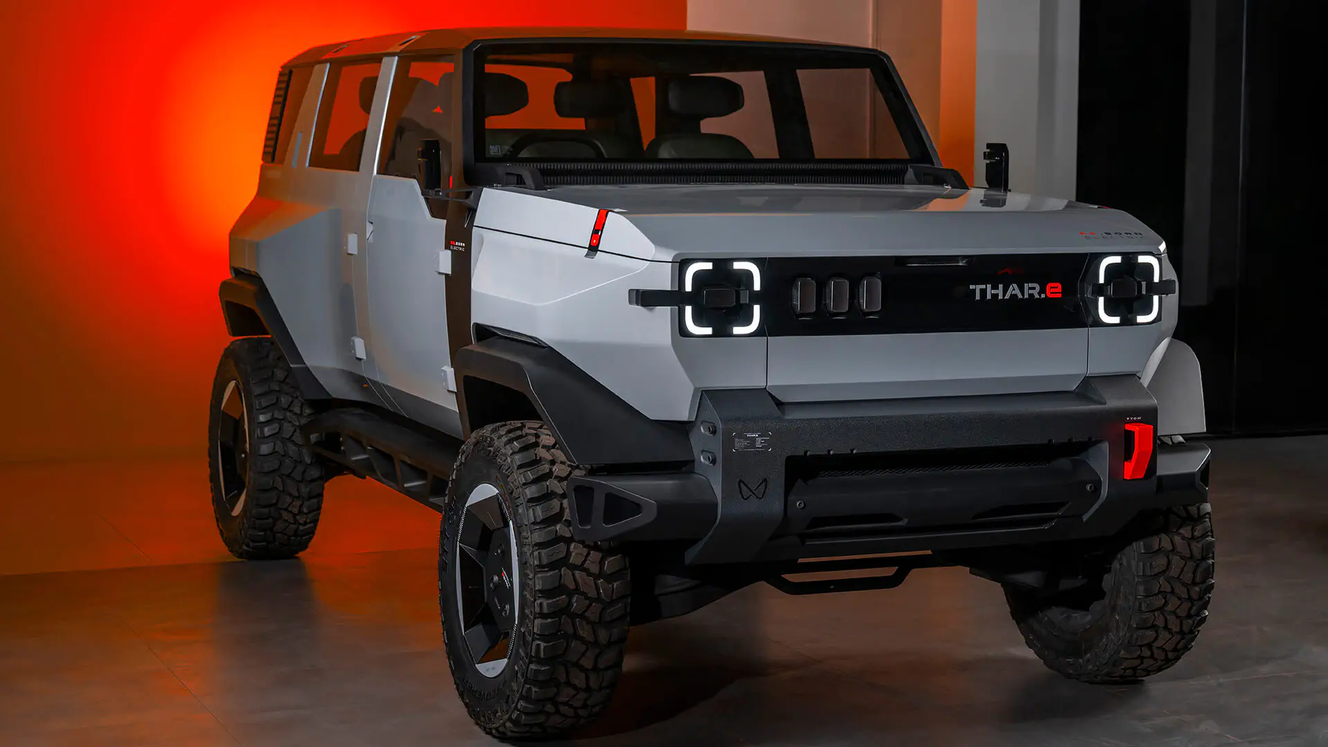 Mahindra Thar.e: 4×4 Electric off-road SUV Thar EV Concept Revealed