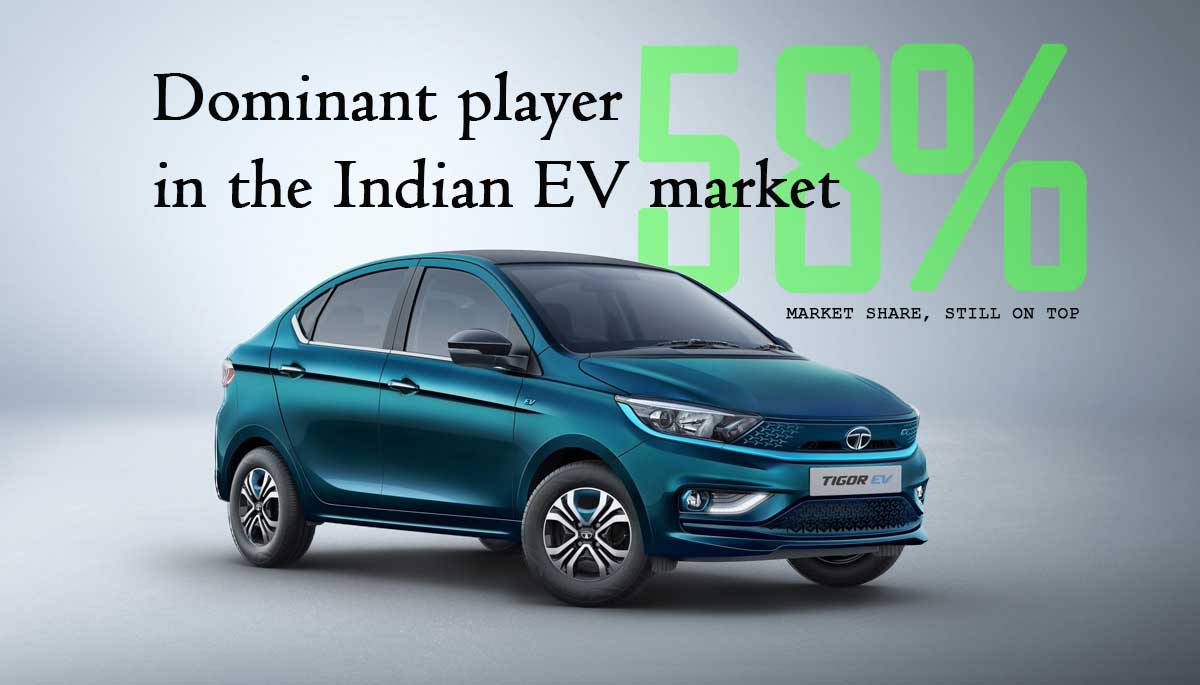 Tata EV car still on top, 58% share in Automobile Market, MG Motors in Second Place
